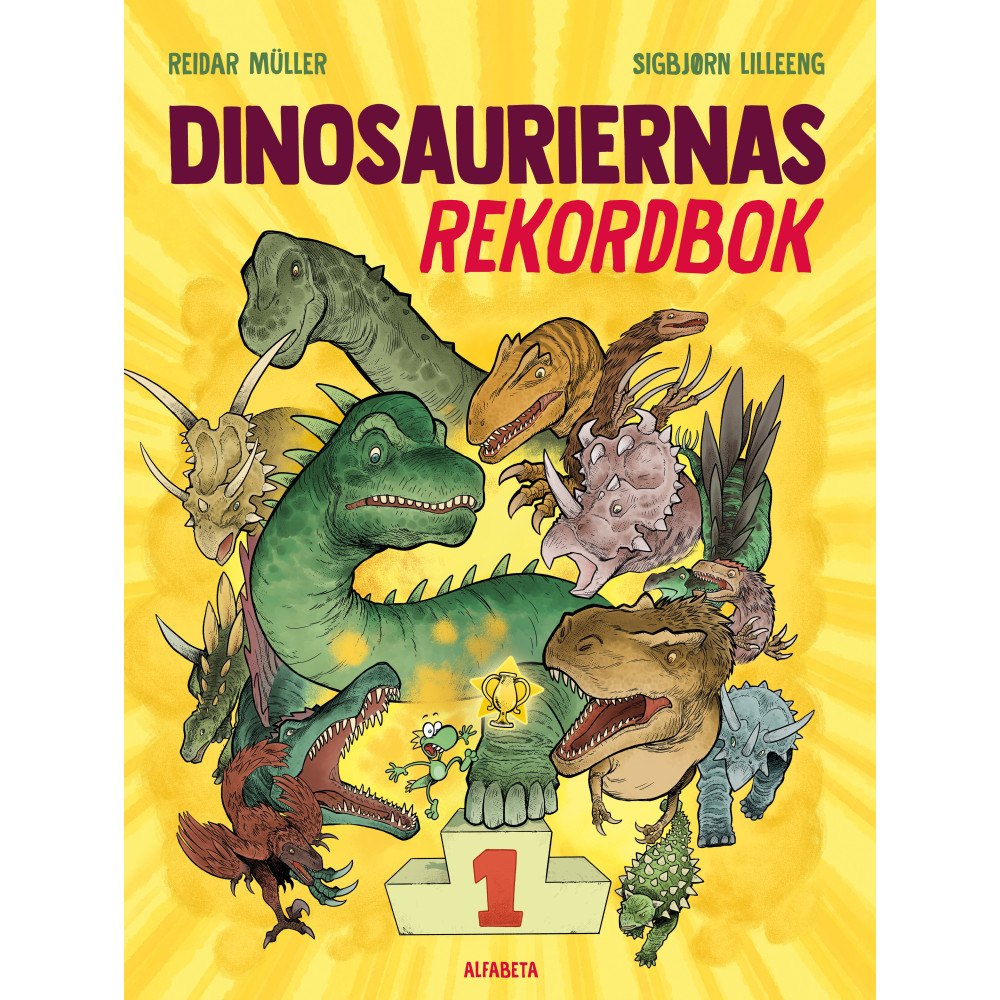 Reidar Müller Dinosauriernas rekordbok (inbunden)