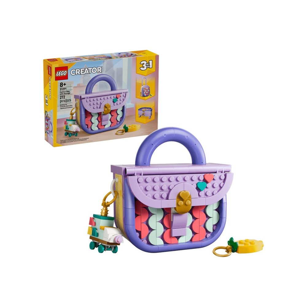 LEGO LEGO Creator 3in1 - Konst Mode Väska med Förvaring - byggsats