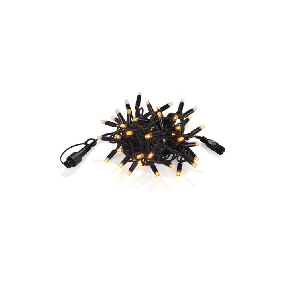 Solar Plus Chrissline Pro LED Amber lyskæde, længde 5,3 meter med 50 ly...