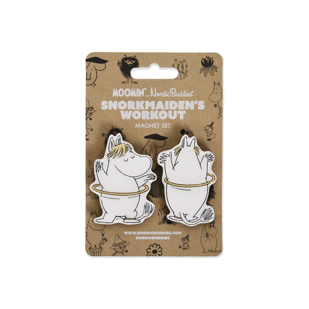 Nordic Buddies Snorkfröken magneter