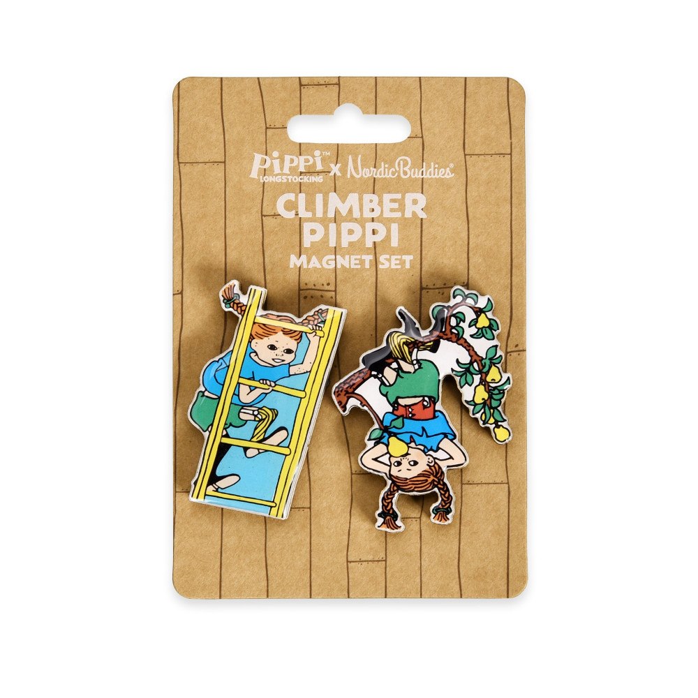 Nordic Buddies Pippi Långstrump magneter