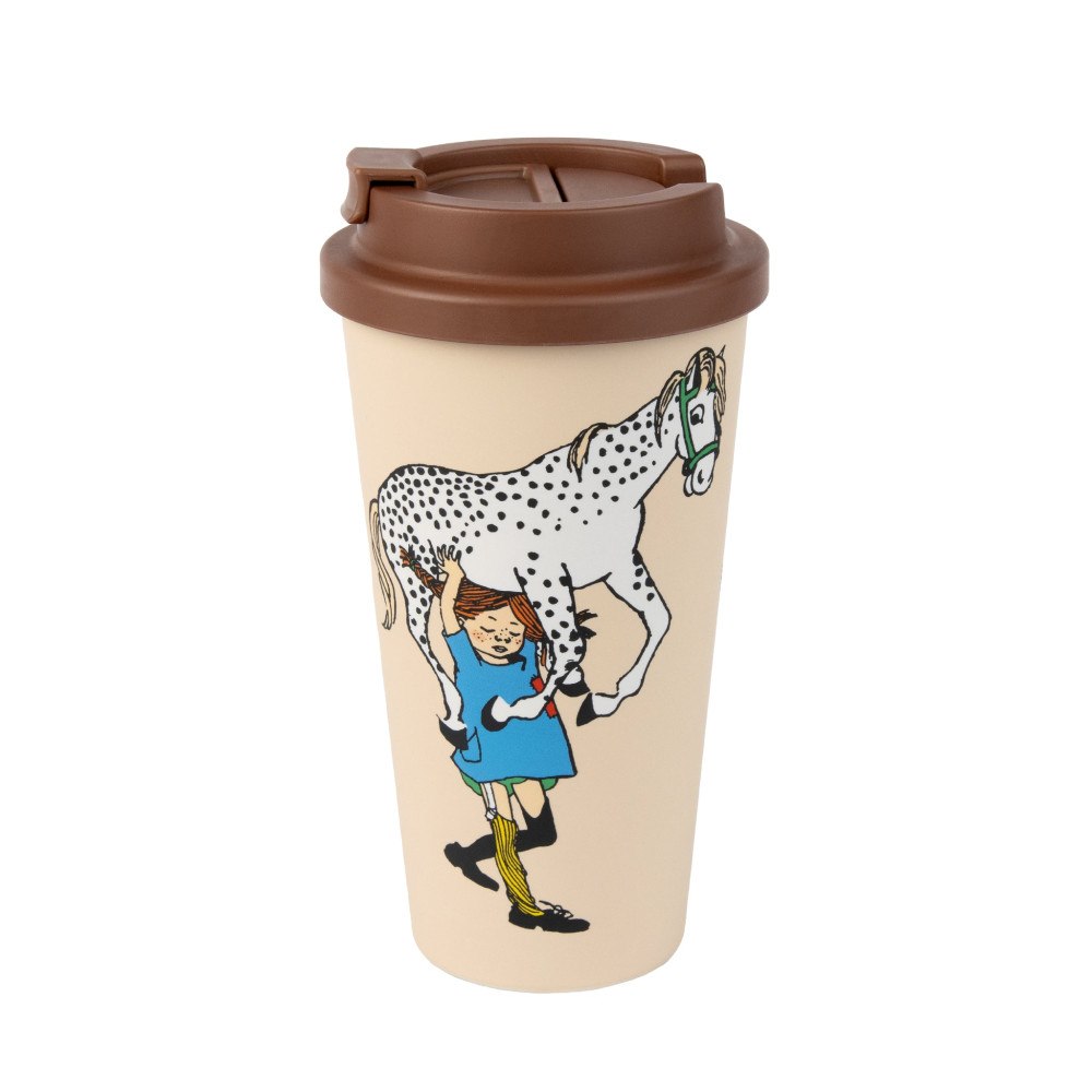 Nordic Buddies Pippi take away-mugg