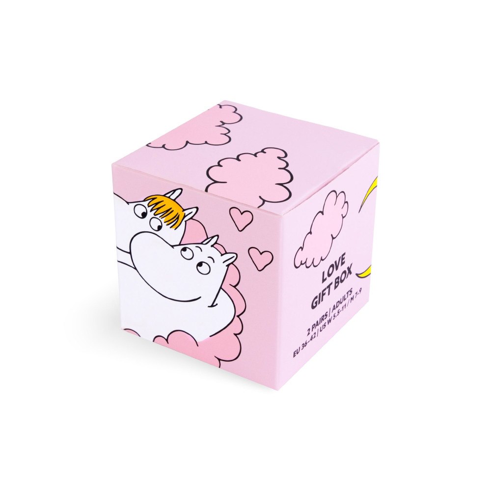 Nordic Buddies Mumin kärlek dam sockbox