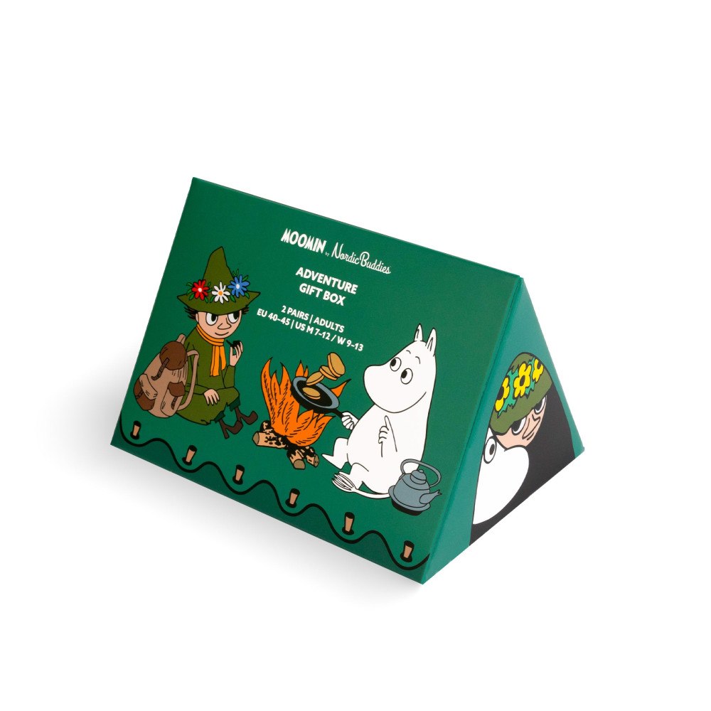 Nordic Buddies Mumin äventyr herr sockbox