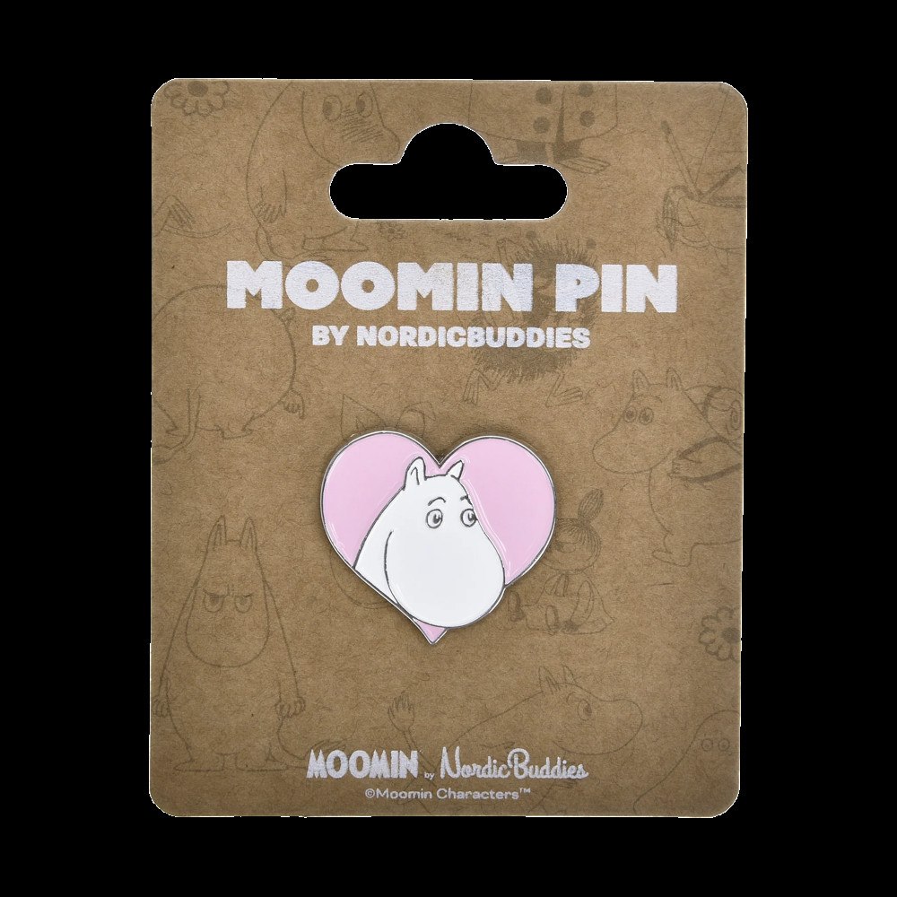 Nordic Buddies Mumintrollet kärlek pin
