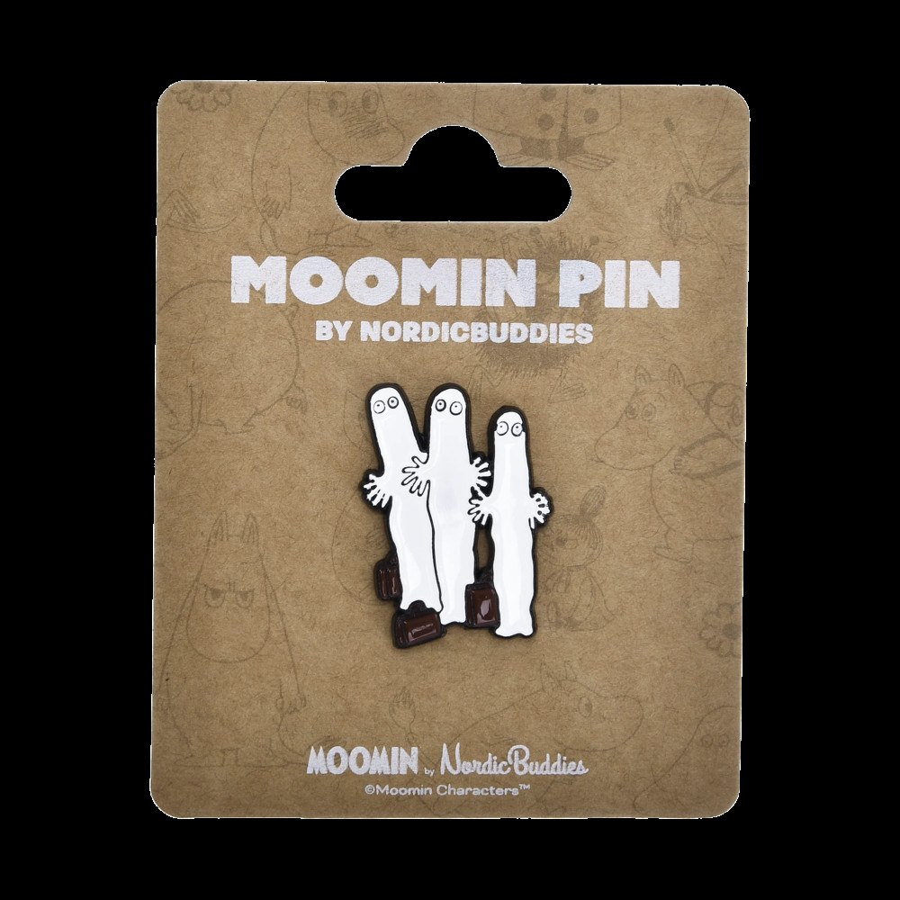 Nordic Buddies Hattifnattar på resa pin
