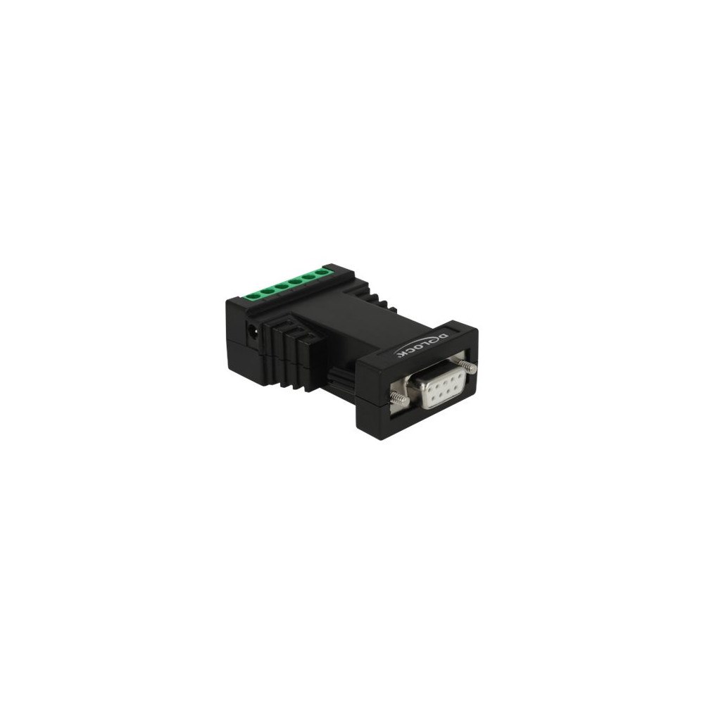 DeLOCK Delock Converter 1 x Serial RS-232 to 1 x Serial RS-422/485 with ESD protection 15 kV surge protection 600 W and 2.5 kV...