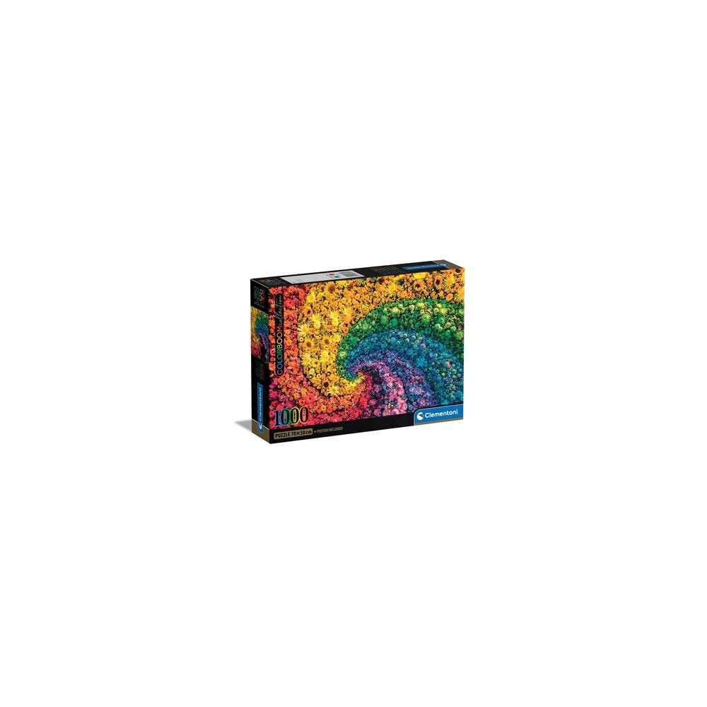 Clementoni Clementoni Pussel HQC Whirl Colorboom Collection, 1000 bitar
