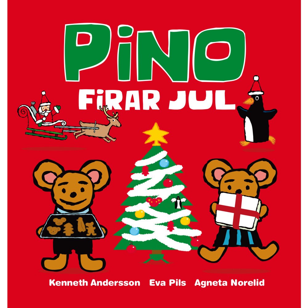 Eva Pils Pino firar jul (inbunden)