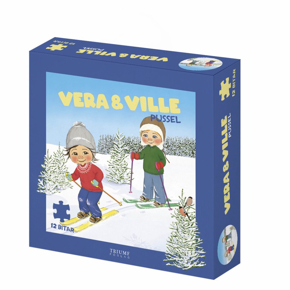 Triumf förlag Vera och Ville pussel - Vinter