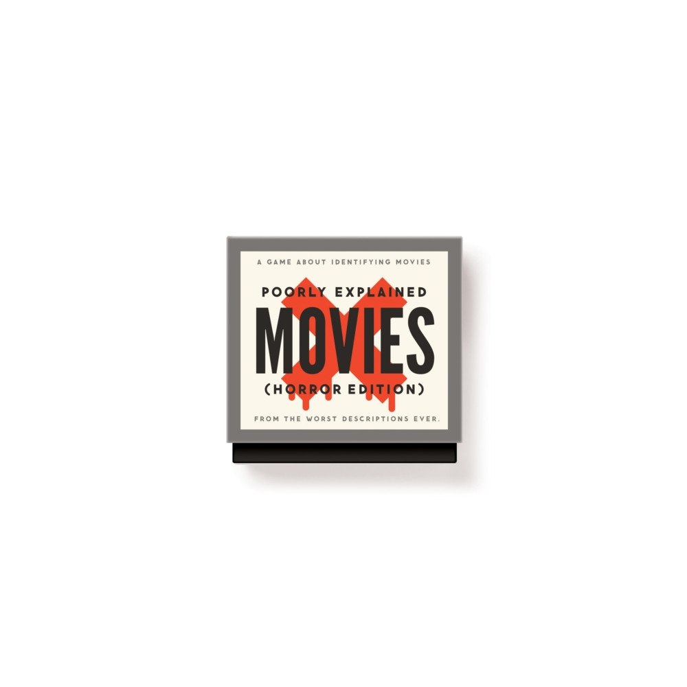 Galison Mini Poorly Explained Movies - Horror Edition