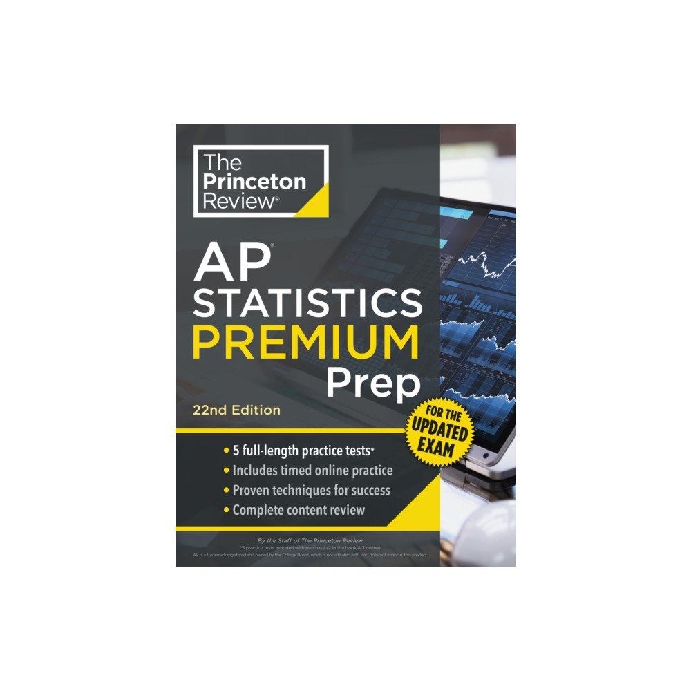Random House USA Inc Princeton Review AP Statistics Premium Prep, 22nd Edition (häftad, eng)