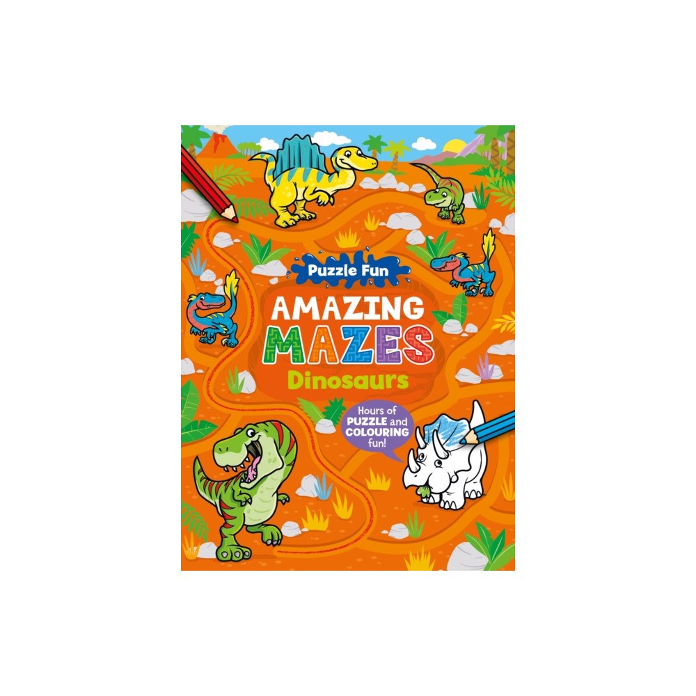 Award Publications Ltd Puzzle Fun Amazing Mazes: Dinosaurs (häftad, eng)