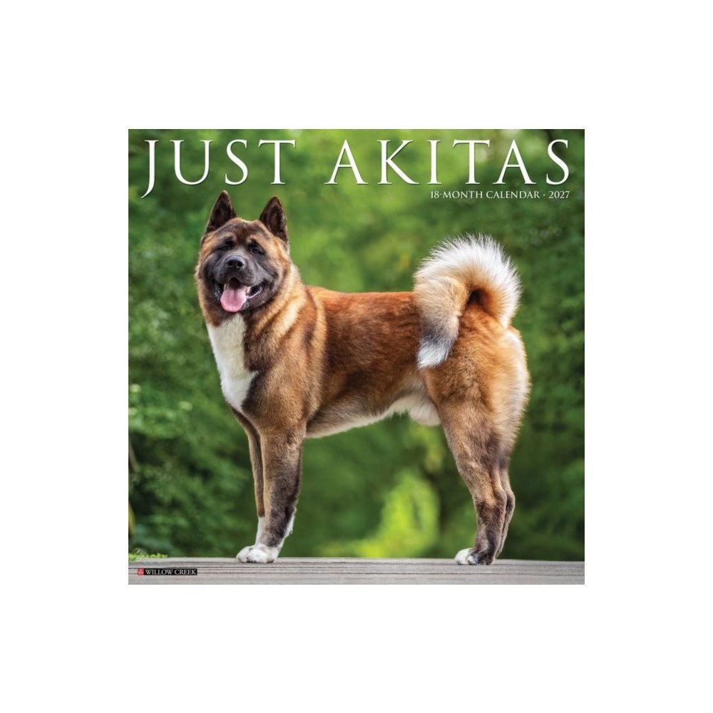 Willow Creek Press Akitas 2027 Wall (häftad, eng)
