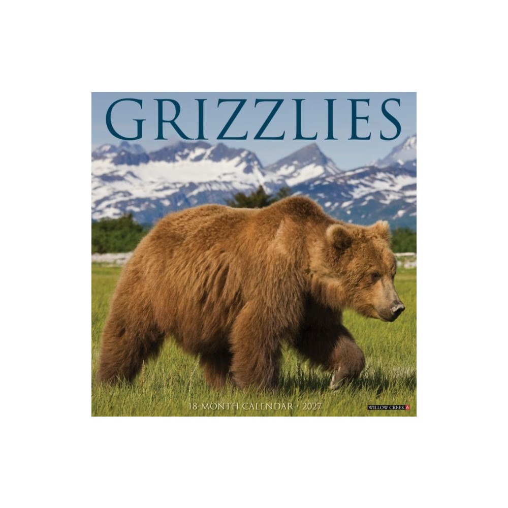 Willow Creek Press Grizzlies 2027 Wall (häftad, eng)