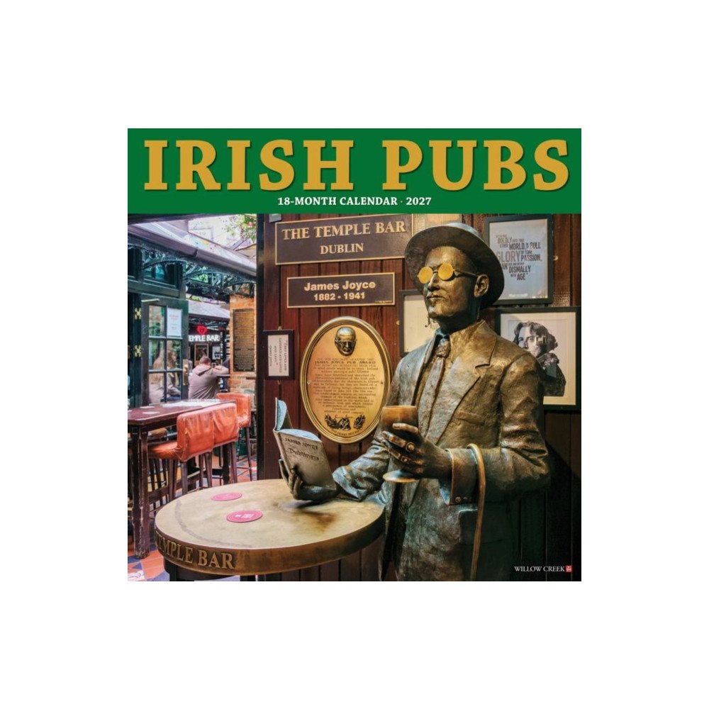 Willow Creek Press Irish Pubs 2027 Wall (häftad, eng)