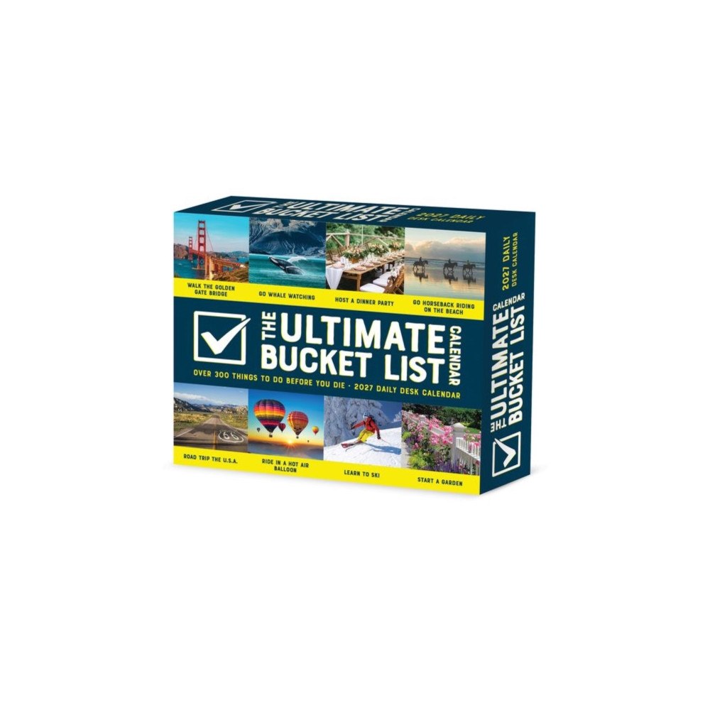 Willow Creek Press The Ultimate Bucket List Calendar 2027 Box (häftad, eng)
