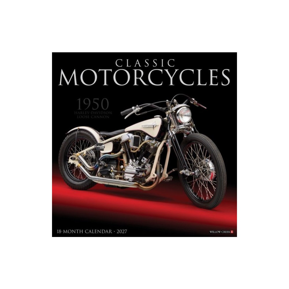 Willow Creek Press Classic Motorcycles 2027 Wall (häftad, eng)