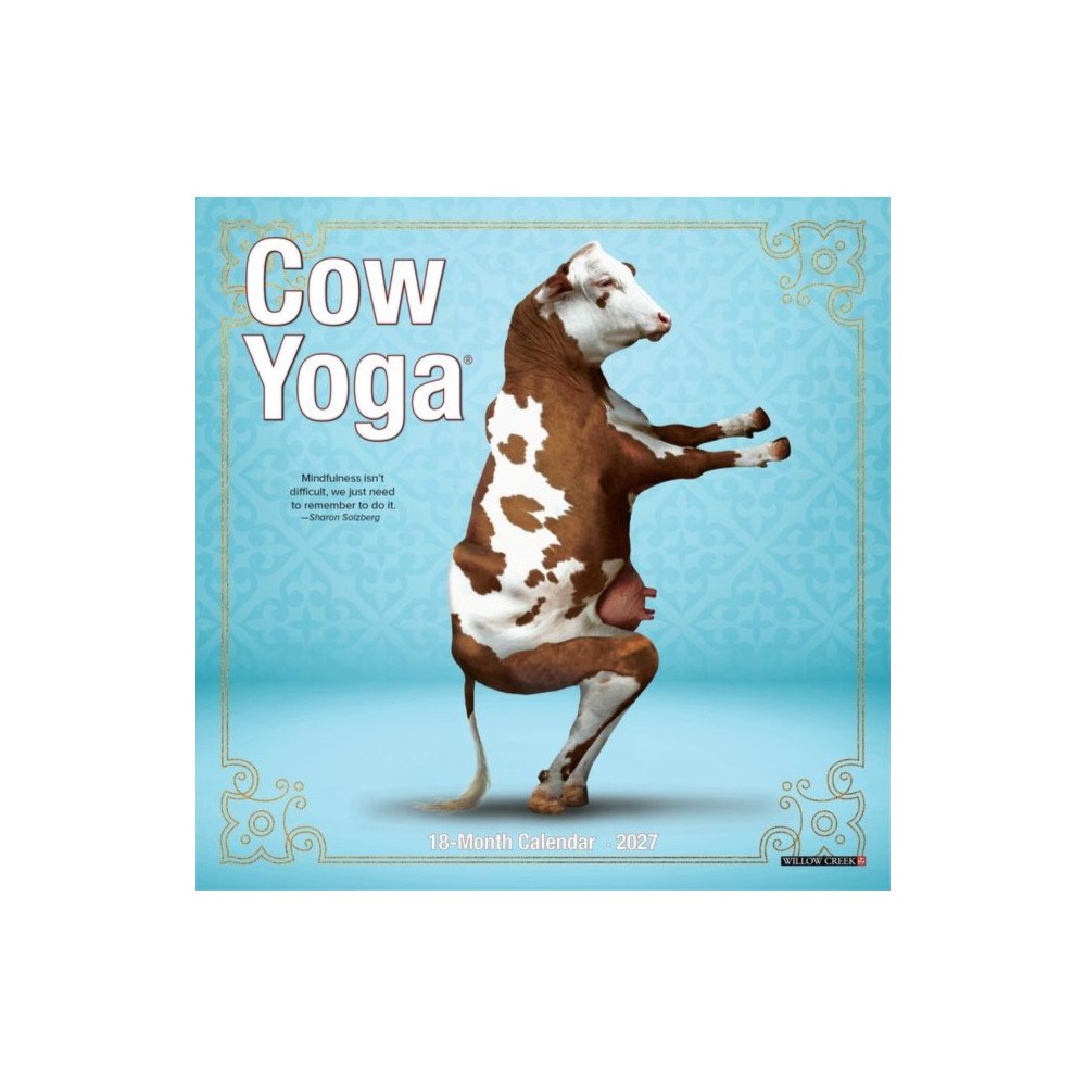 Willow Creek Press Cow Yoga 2027 Mini (häftad, eng)