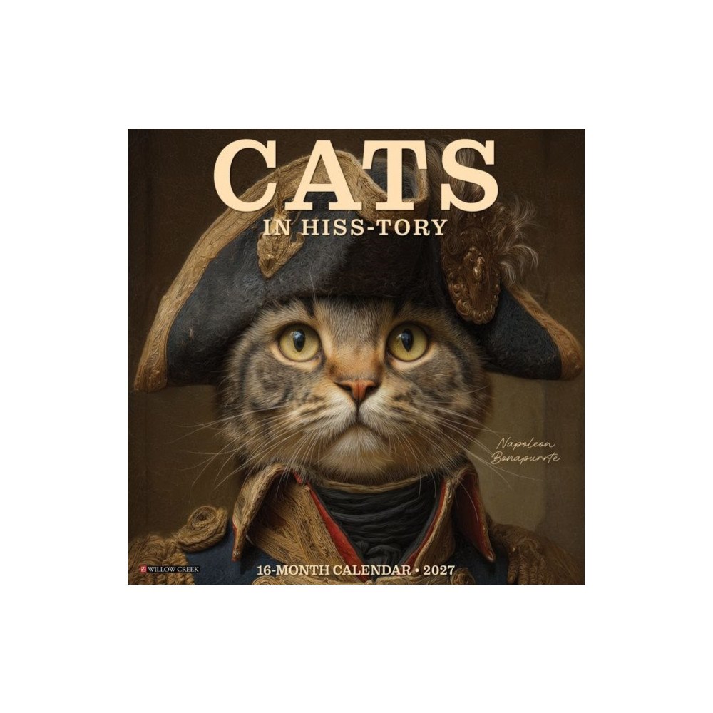 Willow Creek Press Cats in Hiss-tory 2027 Wall (häftad, eng)