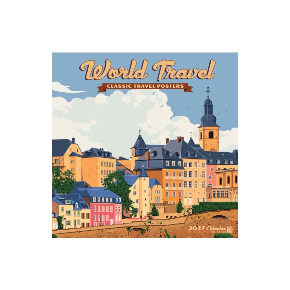 Willow Creek Press World Travel 2027 Wall (häftad, eng)