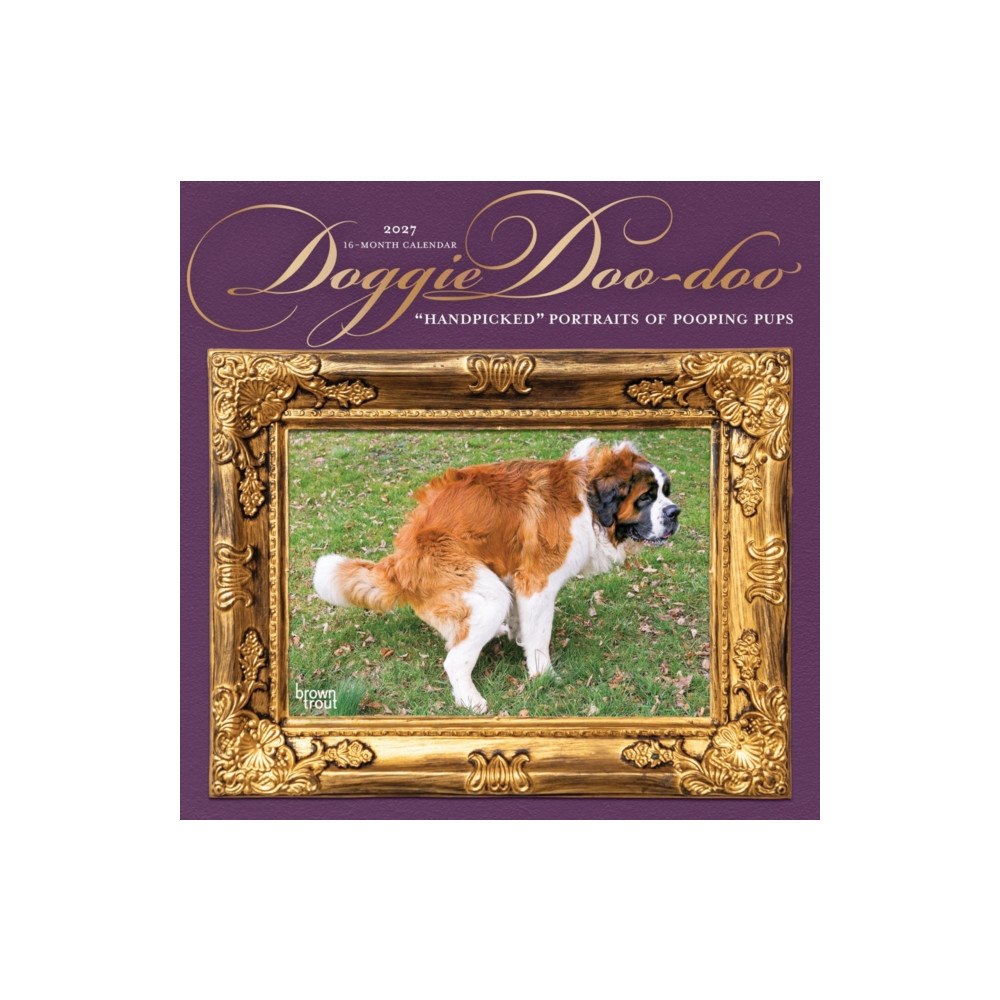 Brown Trout Doggie Doo Doo 2027 Square Flap