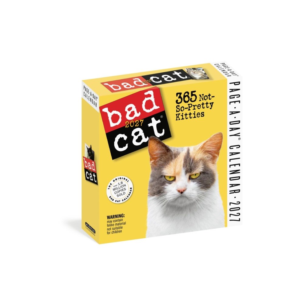 Workman Publishing Bad Cat Page-A-Day® Calendar 2027