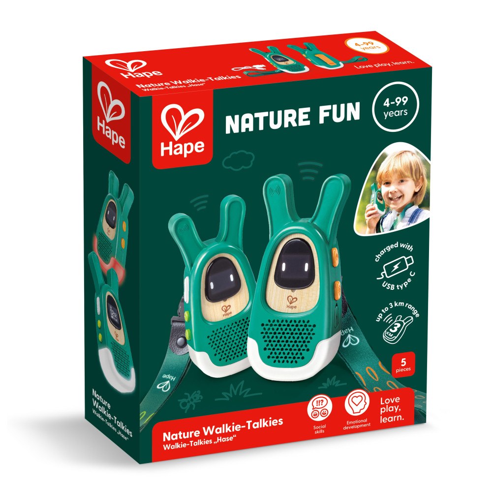 Hape Hape Naturens Walkie-Talkies