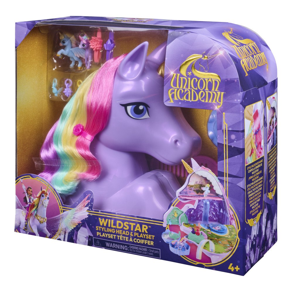 Unicorn Academy Unicorn Academy 2-i-1 Styling Huvud & Set