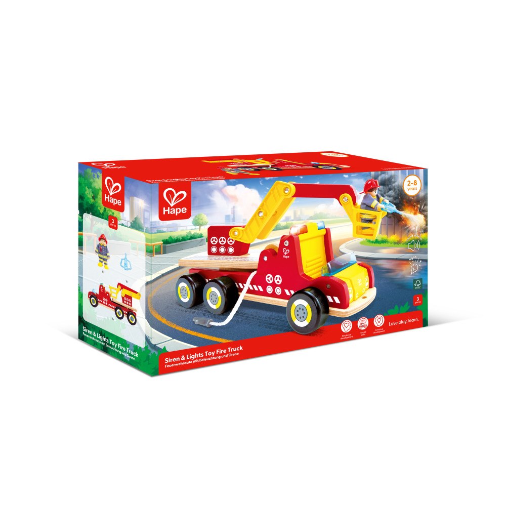 Hape Hape Brandbil med Ljud