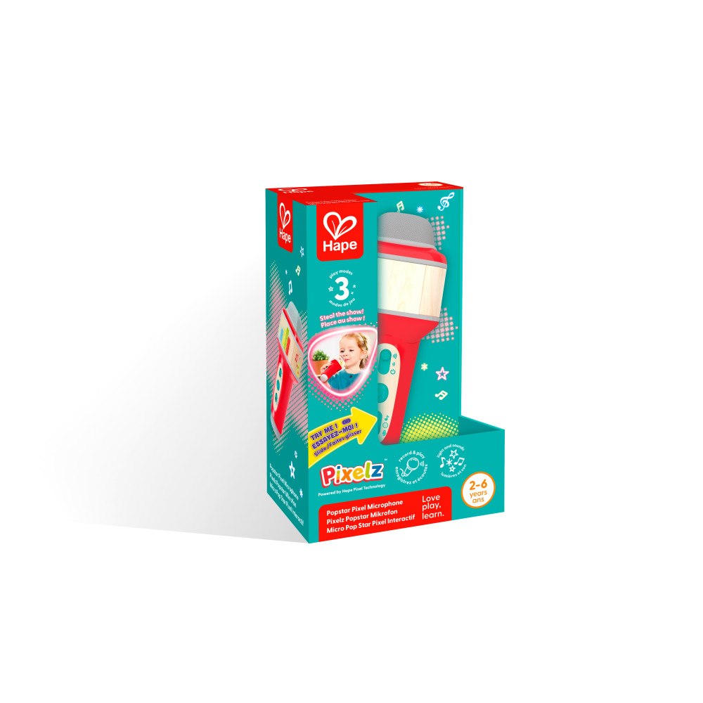 Hape Hape Pixelz Popstjärna Mikrofon