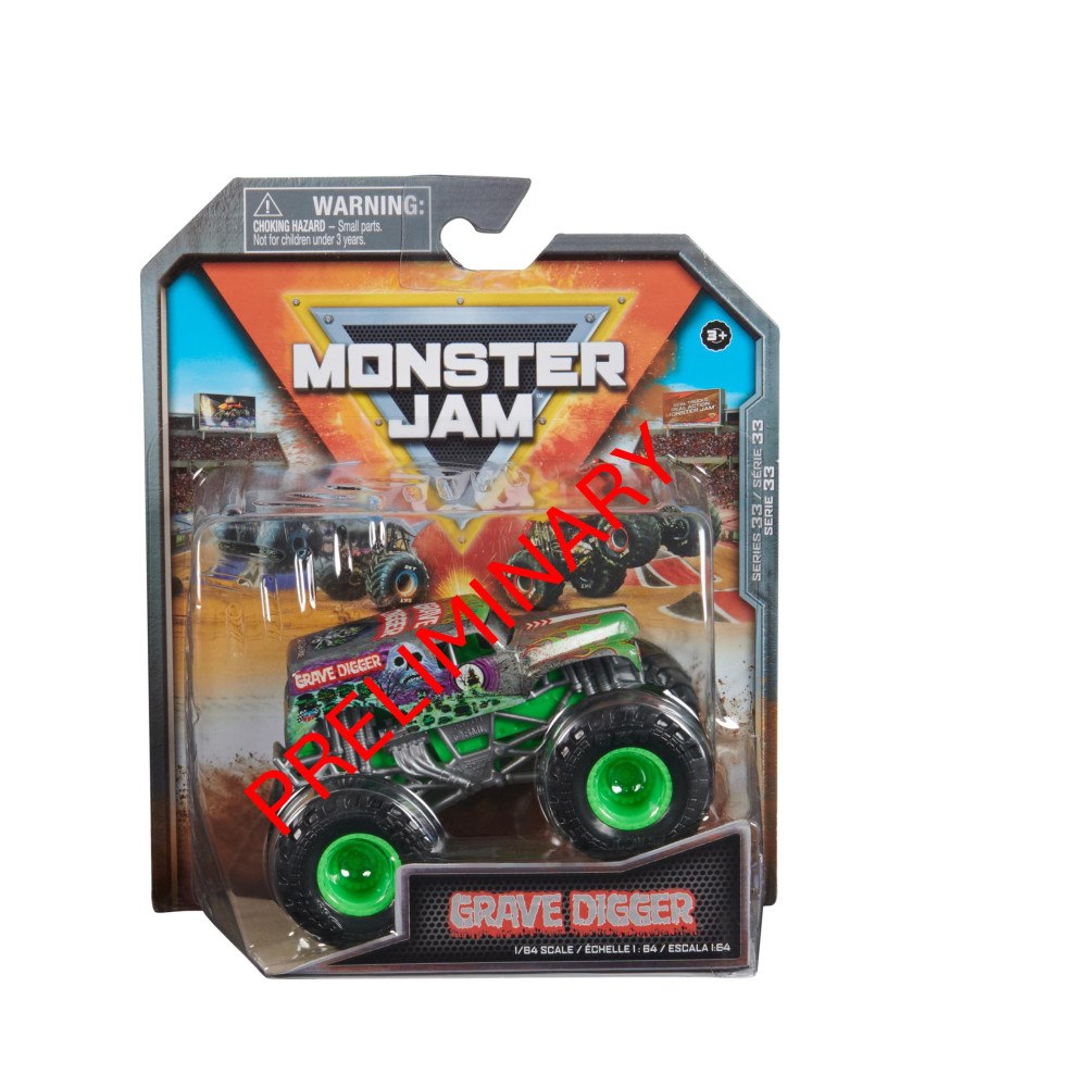Monster Jam Monster Jam 1:64 Grave Digger