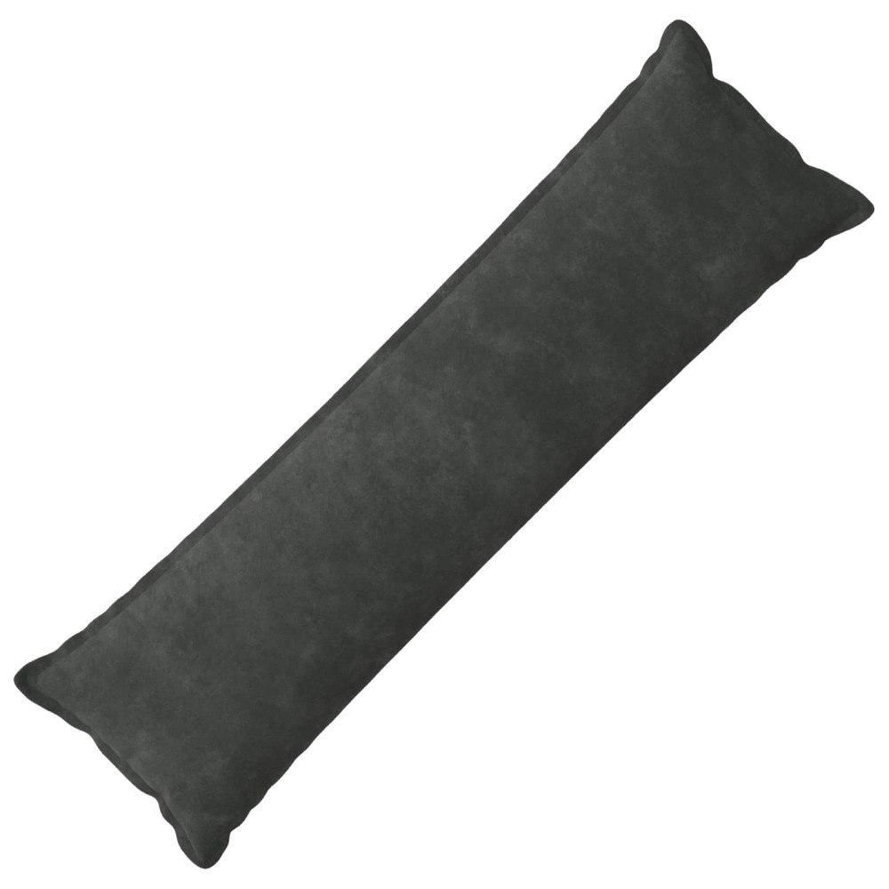 vidaXL Kuddöverdrag HOUTEN Antracit 40 x 145 cm Mikrofiber Fleece