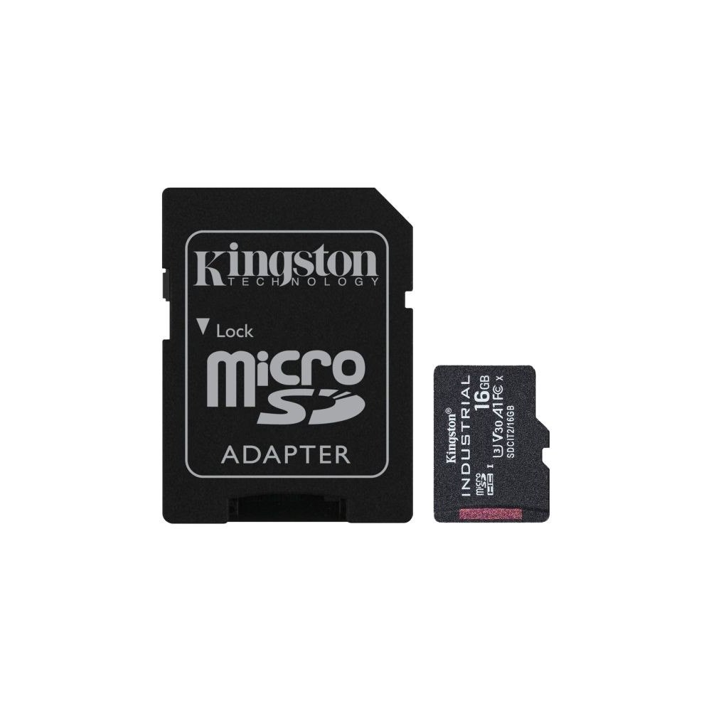 Kingston Technology Kingston - flash-minneskort - 16 GB - microSDHC UHS-I