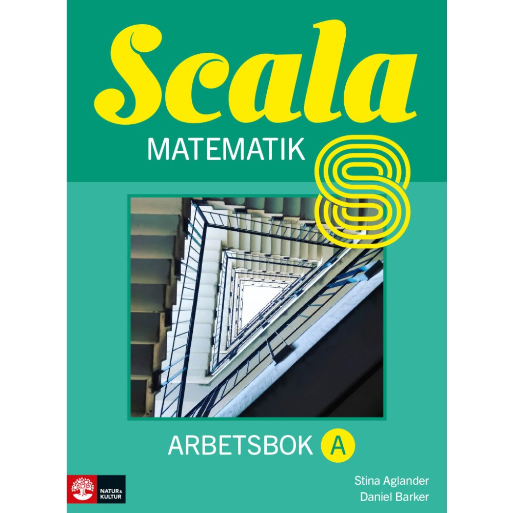 Stina Aglander Scala Matematik Arbetsbok 8A (häftad)