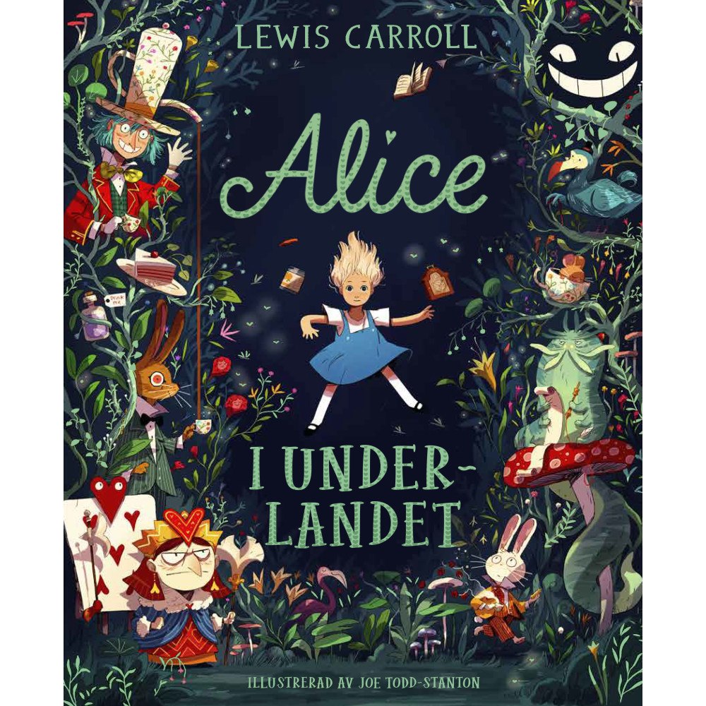 Lewis Carroll Alice i Underlandet (inbunden)