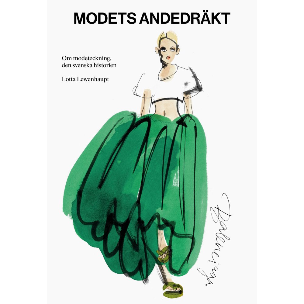 Lotta Lewenhaupt Modets andedräkt : om svenska modetecknare (bok, danskt band)