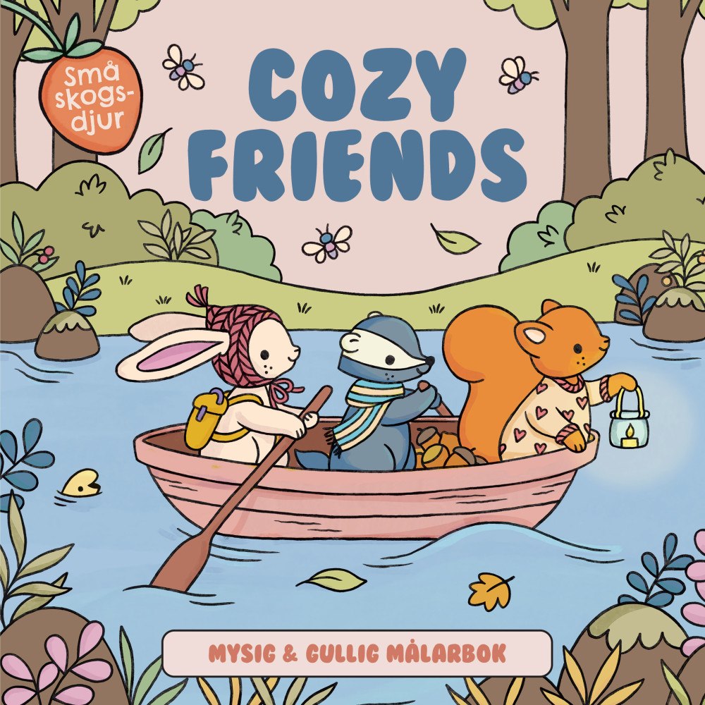 Nina Stajner Cozy Friends : Mysig och gullig Cozy Coloring målarbok från Nina Stajner (häftad)