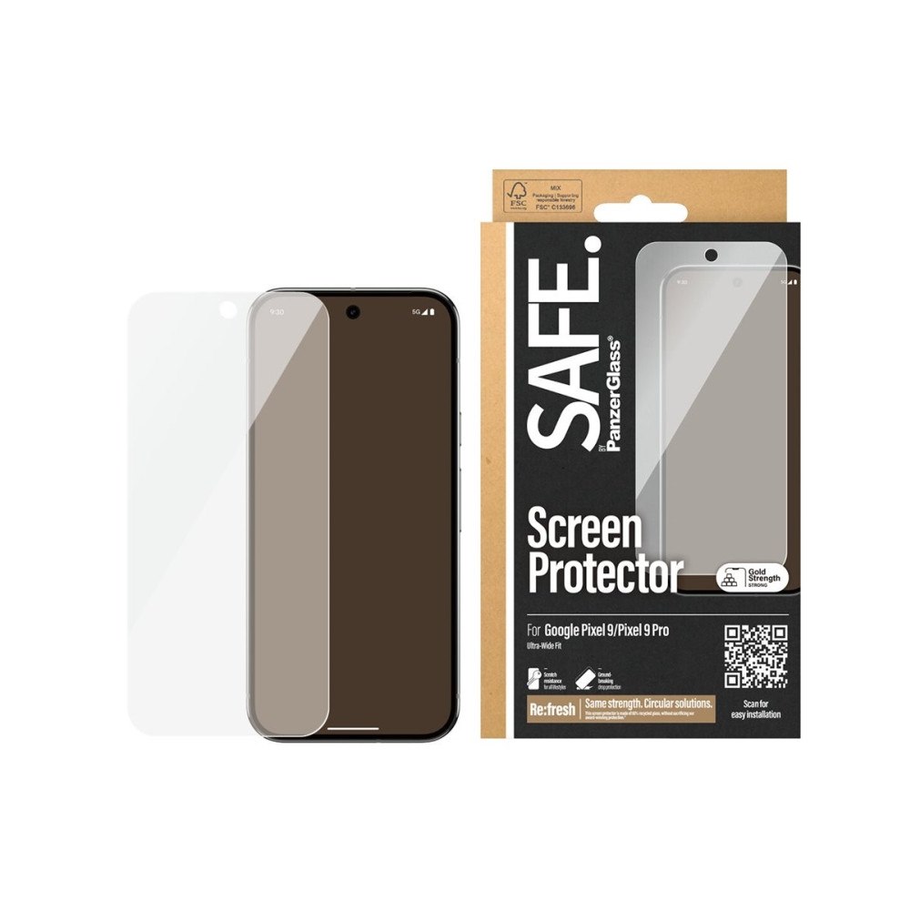 PanzerGlass SAFE. by PanzerGlass - 2-i-1-paket - baksidesskydd för mobiltelefon