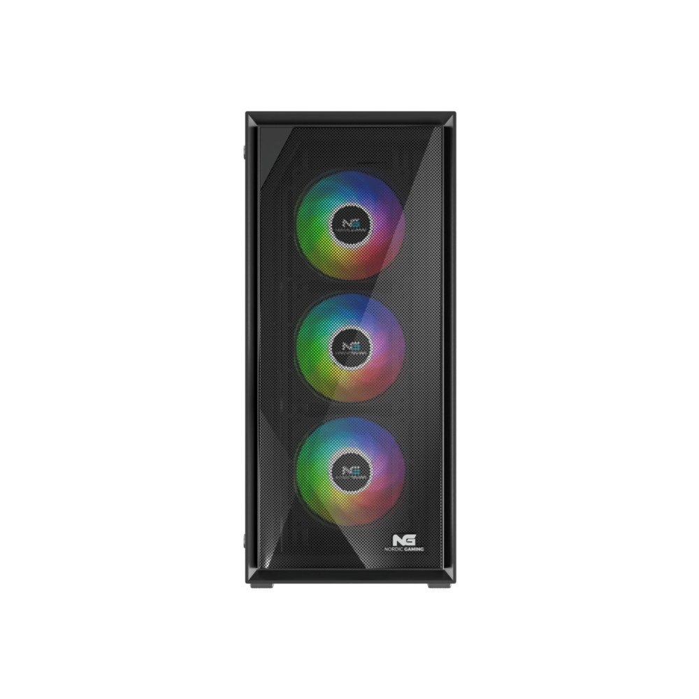 Nordic Nordic NGC-1976, Tower, PC, Svart, ATX, micro ATX, Mini-ITX,...