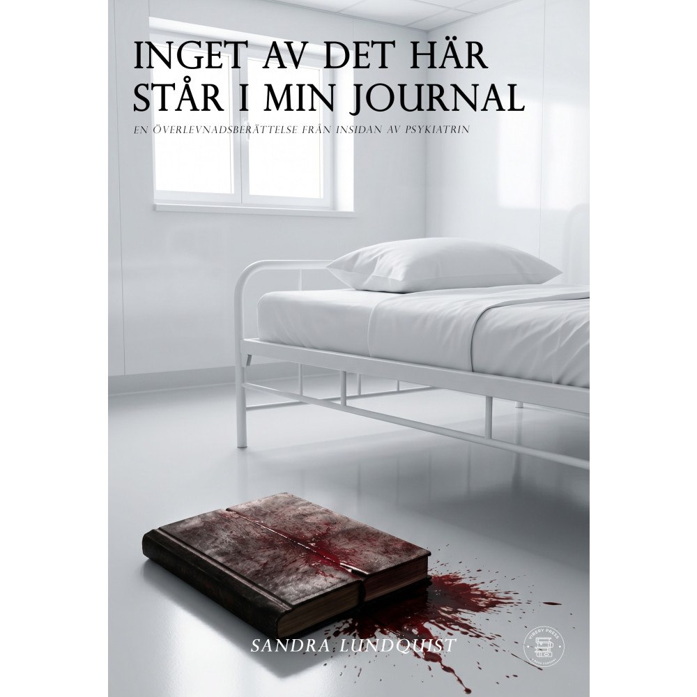 Sandra Lundquist Inget av det här står i min journal : en överlevnadsberättelse från insidan av psykiatrin (bok, danskt band)