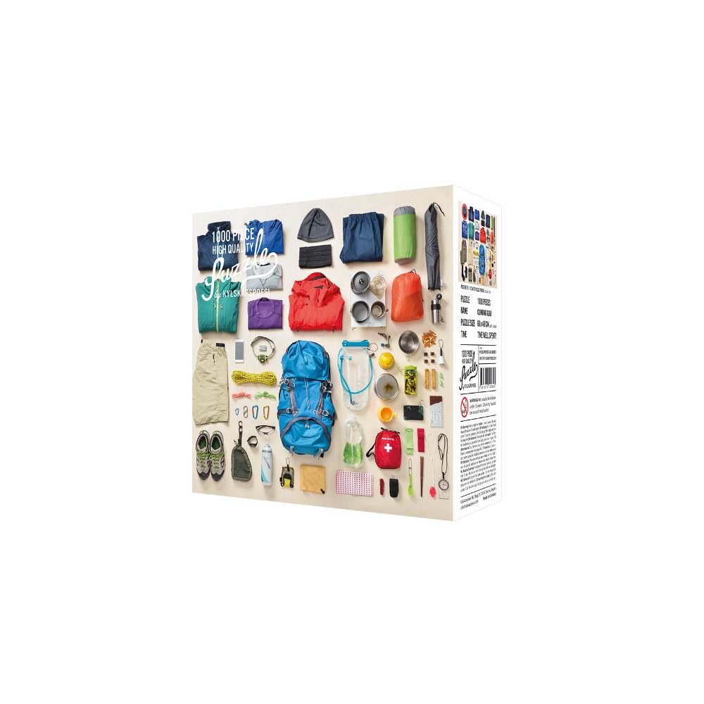 Kylskåpspoesi AB Pussel Climbing Gear – 1000 bitar