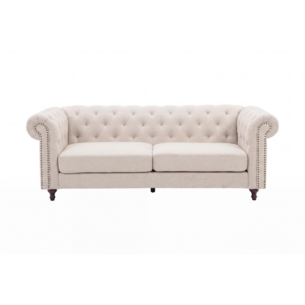 Venture Home Velvet 3-Sits Soffa