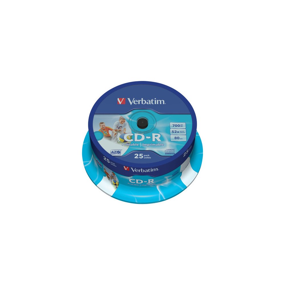 VERBATIM Verbatim DataLifePlus - CD-R x 25 - 700 MB - lagringsmedier