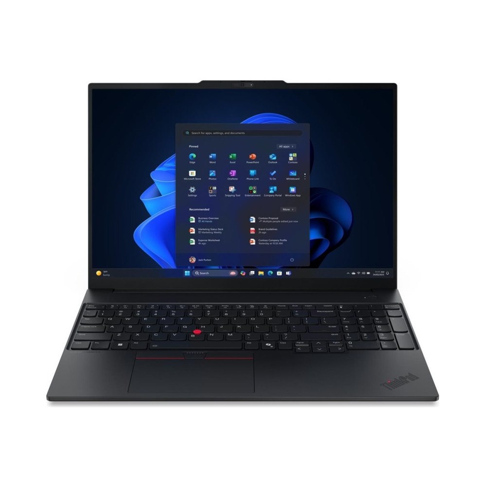 Lenovo Lenovo ThinkPad E16 Gen 3 - Copilot+ PC - 16" - Intel Core Ultra 5 - 226V - 16 GB RAM - 512 GB SSD - nordiskt (danska/fi...