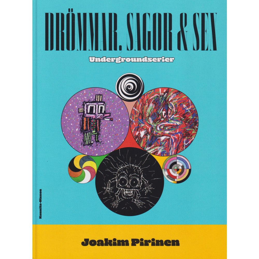Joakim Pirinen Drömmar, sagor & sex (bok, danskt band)