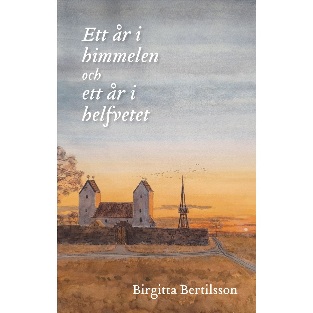Birgitta Bertilsson Ett år i himmelen och ett år i helfvetet (inbunden)