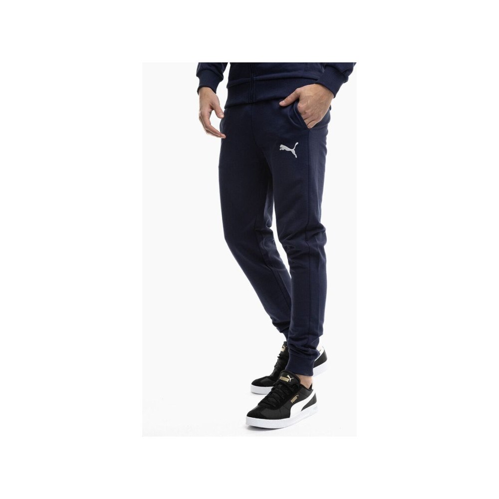 Puma Puma byxor för herrar Puma Team Goal Casuals marinblå 658598...