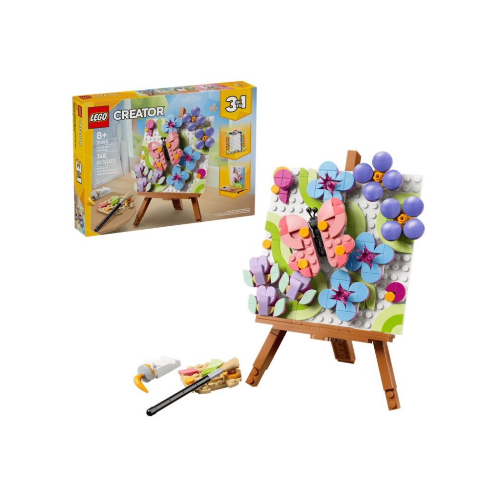 LEGO LEGO Creator 3in1 - Floral Art Decor Painting - byggsats