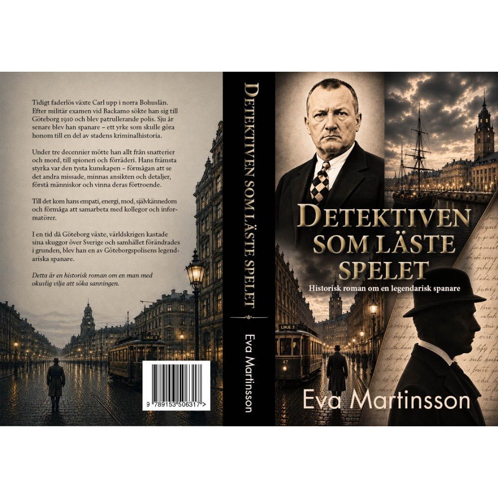 Eva Martinsson Detektiven som läste spelet: historisk roman om en legendarisk spanare (bok, kartonnage)